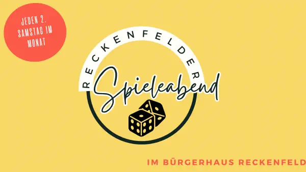 Logo des Reckenfelder Spieleabends im Bürgerhaus Reckenfeld